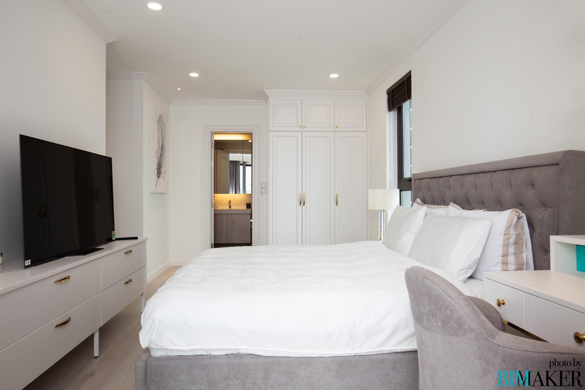 Thiết kế nội thất căn hộ Hà Đô Centrosa quận 10 - Phòng ngủ