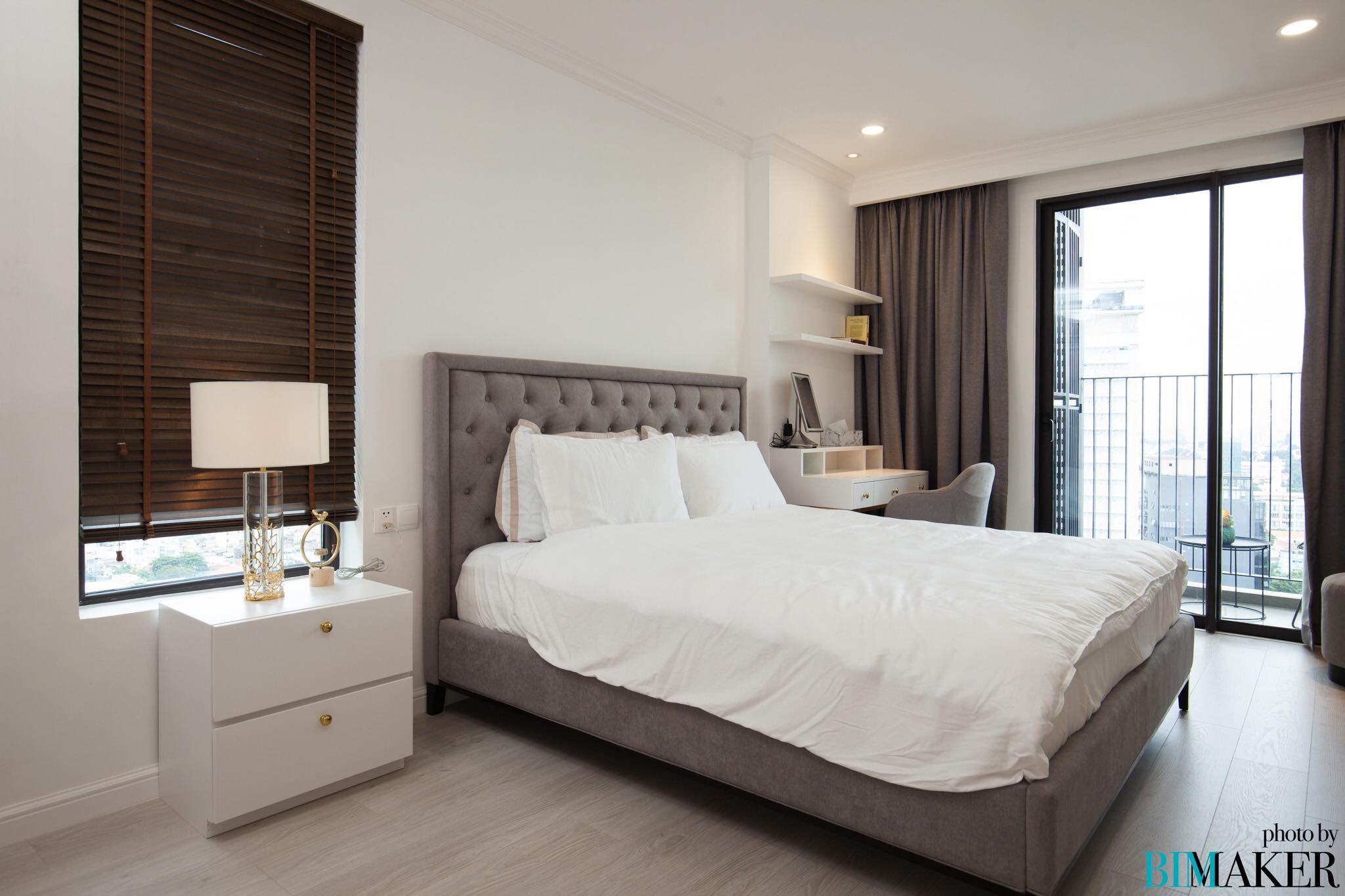 Thiết kế nội thất căn hộ Hà Đô Centrosa quận 10 - Phòng ngủ