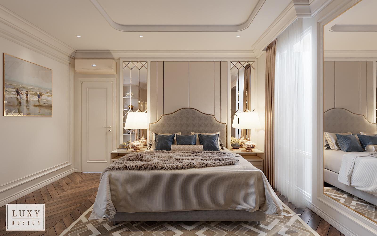 Thiết kế nội thất Penthouse - Phòng ngủ