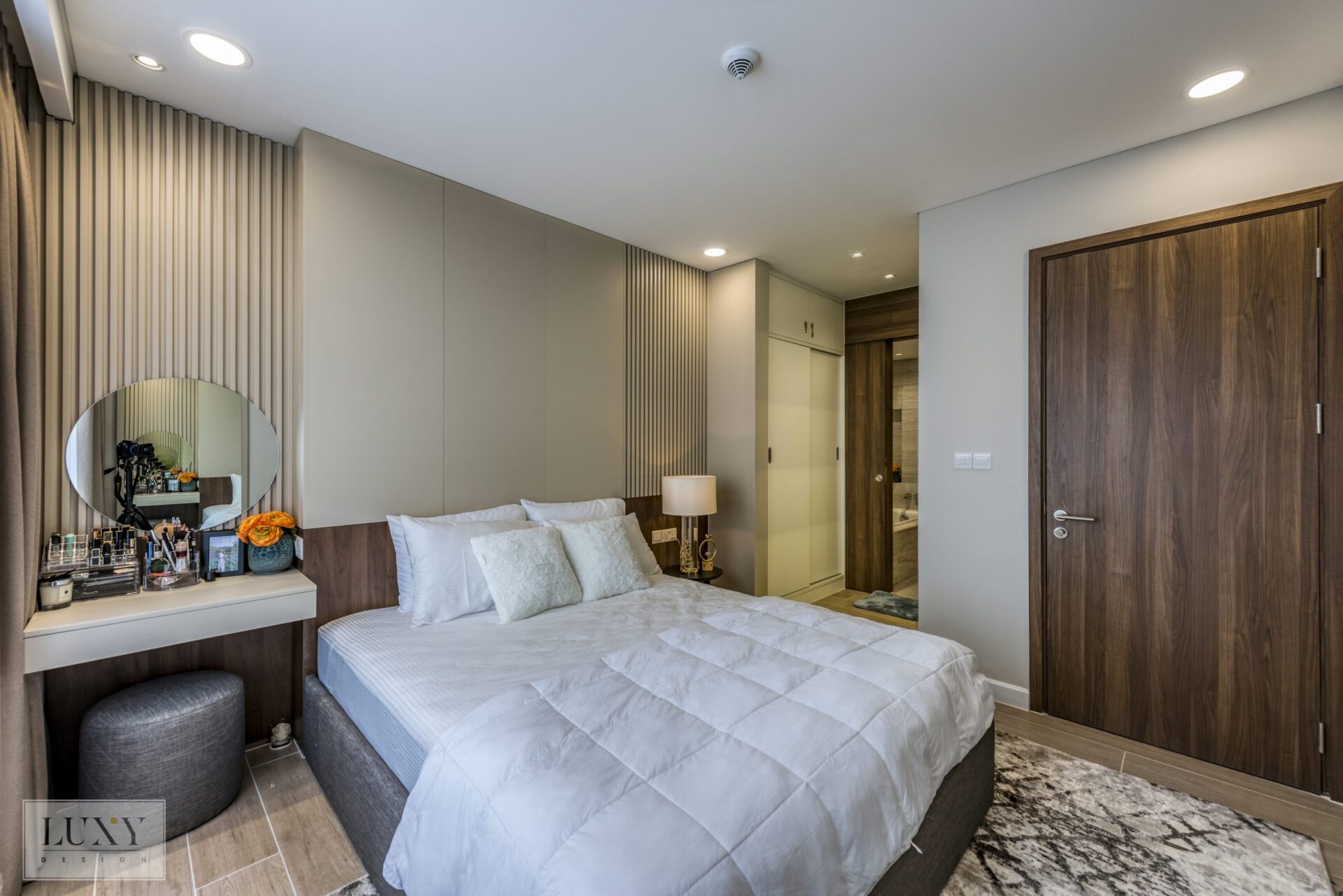 Thiết kế nội thất căn hộ Kingdom 101 - Phòng ngủ
