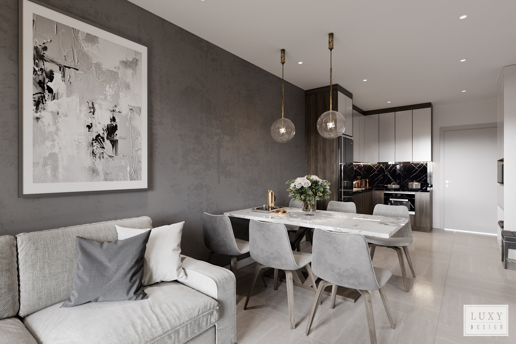 Luxy design tận dụng ánh sáng tự nhiên vào căn hộ một cách trọn vẹn nhất