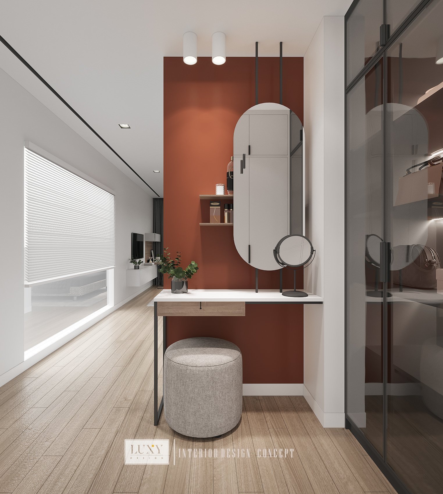 Thiết kế Duplex hiện đại – Phòng ngủ