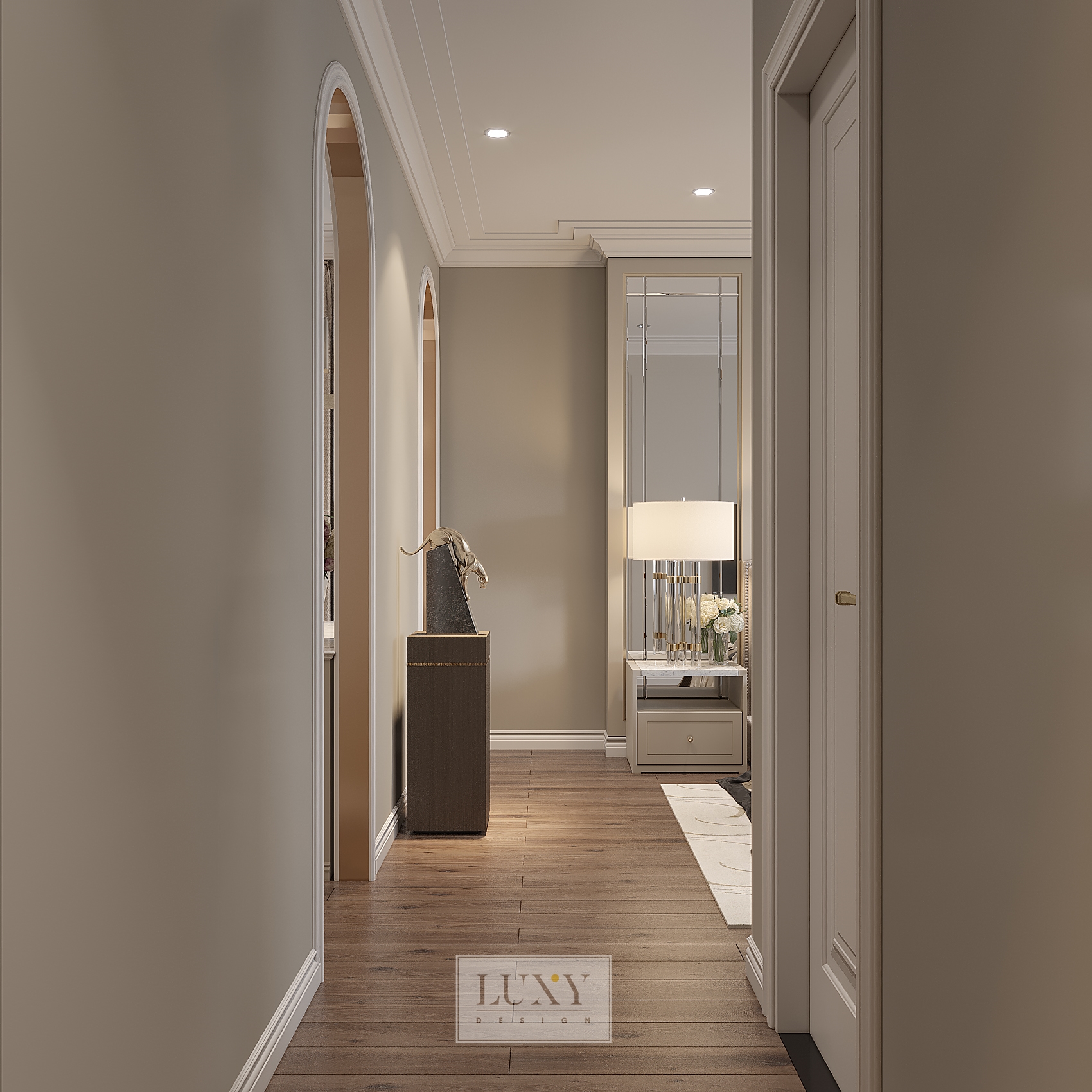 Thiết kế nội thất 3PN Opal SG Pearl – Phòng ngủ